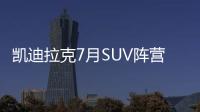 凱迪拉克7月SUV陣營銷量破萬 CT6增長90.1%