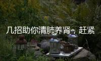 幾招助你清肺養腎，趕緊學起來