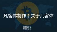 凡客體制作（關(guān)于凡客體制作的基本情況說明介紹）