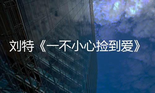 劉特《一不小心撿到愛》收官 用心刻畫角色獲網友好評