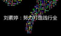 劉素婷：努力打造踐行全過程人民民主的基層單元
