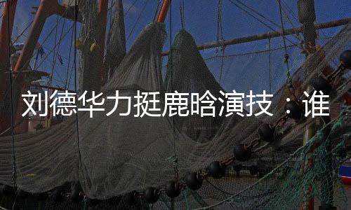 劉德華力挺鹿晗演技：誰說不好的 我?guī)湍懔R了他們