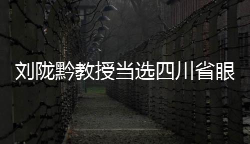 劉隴黔教授當選四川省眼視光學學會首任會長