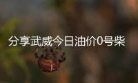 分享武威今日油價(jià)0號(hào)柴油，關(guān)于武威油價(jià)今日價(jià)格的詳情