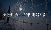 分析師預(yù)計(jì)臺(tái)積電Q3凈利潤(rùn)將下滑30%