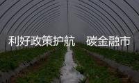利好政策護航　碳金融市場有望迎來快速發展