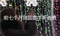 前七個月我國數字新消費蓬勃發展