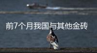 前7個月我國與其他金磚國家進出口同比增長19.1%