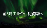 前5月工業企業利潤同比增長6.4% 采礦業同比下降93.8%