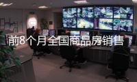 前8個月全國商品房銷售面積增幅收窄