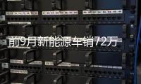 前9月新能源車(chē)銷(xiāo)72萬(wàn)輛 全年有望突破百萬(wàn)輛