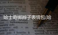 哈士奇綁辮子表情包(哈士奇扎辮子)