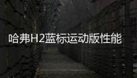 哈弗H2藍標運動版性能測試 動力表現合格