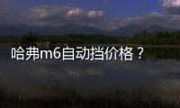 哈弗m6自動擋價格？ 哈弗m6手動擋報價及