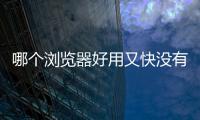 哪個瀏覽器好用又快沒有廣告（哪個瀏覽器好）
