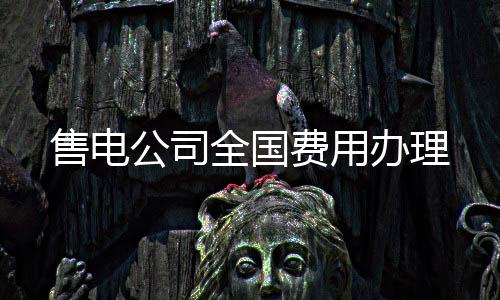 售電公司全國費用辦理