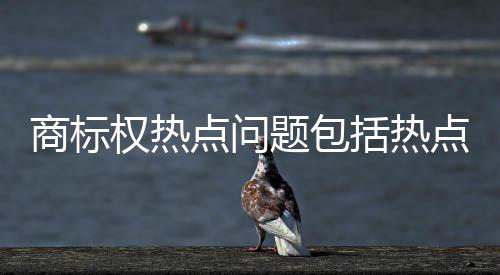 商標權熱點問題包括熱點商標事件的詳細情況