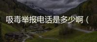 吸毒舉報電話是多少啊（吸毒舉報電話是多少）