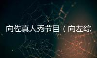 向佐真人秀節目（向左綜藝叫什么）