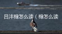 呂灃櫞怎么讀（櫞怎么讀）