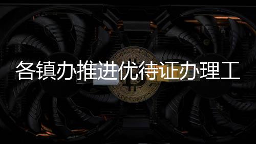 各鎮(zhèn)辦推進(jìn)優(yōu)待證辦理工作