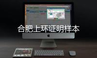 合肥上環證明樣本