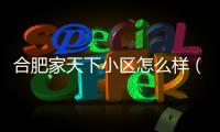 合肥家天下小區怎么樣（合肥家天下）