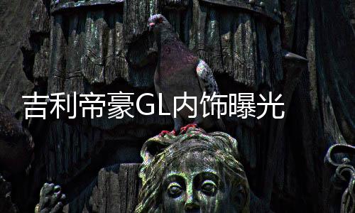吉利帝豪GL內(nèi)飾曝光 配備駕駛模式功能