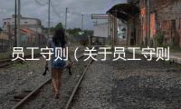員工守則（關于員工守則的基本情況說明介紹）