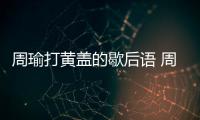 周瑜打黃蓋的歇后語(yǔ) 周瑜打黃蓋的歇后語(yǔ)是什么