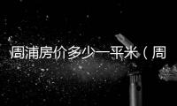 周浦房價多少一平米（周浦房價）