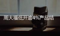 周大福低開逾4%產品結構影響毛利表現金價高位拖累前兩月零售額