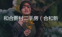 和合新村二手房（合和新城二手房）