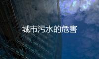 城市污水的危害