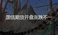 國債期貨開盤漲跌不一