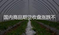 國內商品期貨收盤漲跌不一黑色系尾盤拉升