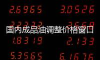 國內成品油調整價格窗口預計本周末打開