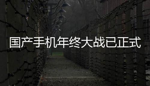 國產手機年終大戰已正式拉開帷幕 AI成新戰場