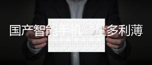 國(guó)產(chǎn)智能手機(jī)“量多利薄”困局