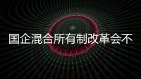 國企混合所有制改革會不會提速？發改委回應