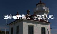 國泰君安期貨：純堿大幅上漲追高虛謹慎