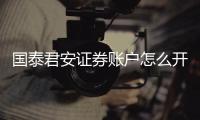 國泰君安證券賬戶怎么開通，國泰君安如何開戶具體流程