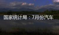 國家統(tǒng)計局：7月份汽車制造業(yè)增長4.4%
