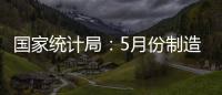 國家統計局：5月份制造業PMI繼續位于收縮區間行業景氣度呈現一定程度分化