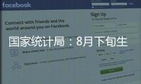 國家統計局：8月下旬生豬（外三元）價格環比上期下跌0.6%
