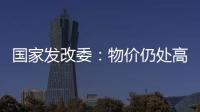 國家發改委：物價仍處高位 全年走勢總體可控