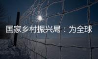 國家鄉村振興局：為全球貧困治理貢獻更多中國方案