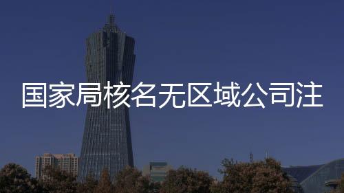 國家局核名無區域公司注冊代理
