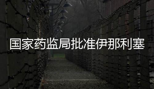 國家藥監局批準伊那利塞片上市