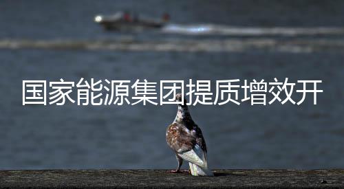 國家能源集團提質增效開新局 實現(xiàn)首季開門紅